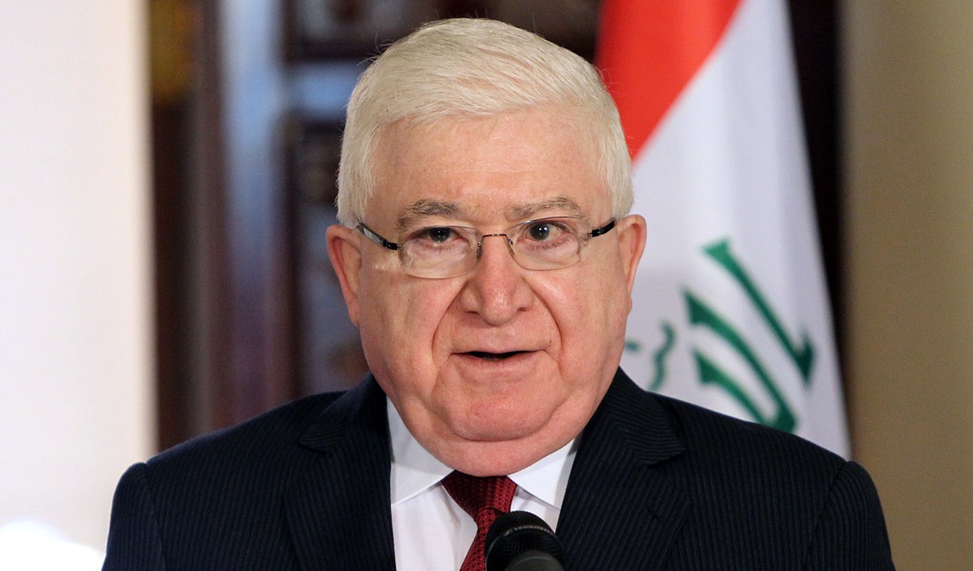 Le président irakien Fouad Maasoum. D. R.